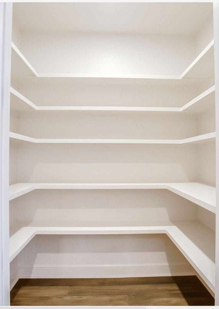 Dispensa construída com drywall