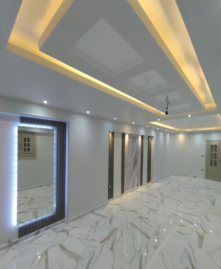 Forro de gesso trabalhado com design árabe