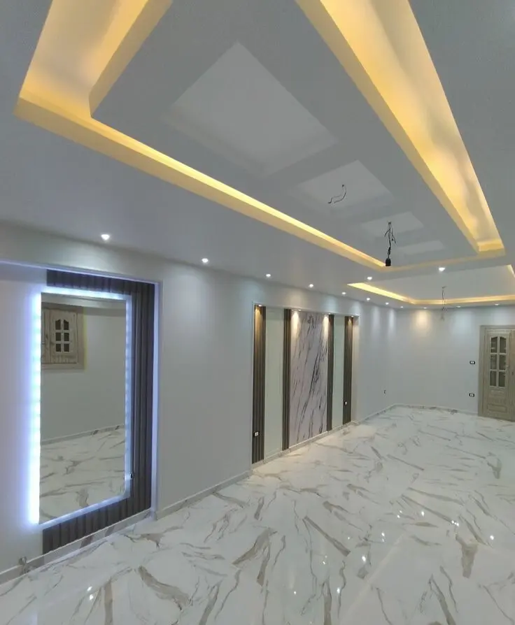 Forro de gesso trabalhado com design árabe